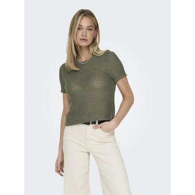 Pull court en fine maille ONLY