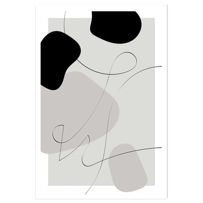 Affiche Forme et autographe HEXOA