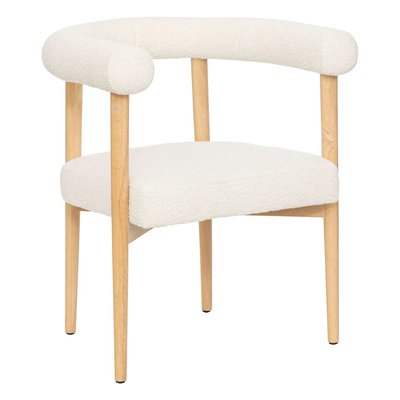 Fauteuil de table en bouclette ADRIA ATMOSPHERA