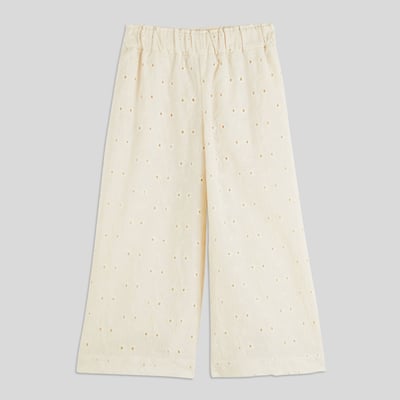 Pantalon large en coton, certifié OEKO-TEX MONOPRIX KIDS