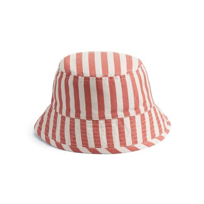 Striped Cotton Bucket Hat LA REDOUTE COLLECTIONS