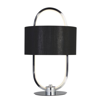Lampe Madrid 10W LED Chrome Noir BOUTICA-DESIGN