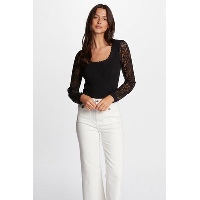 Pull col carré femme outlet