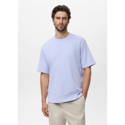 T-shirt 100 % coton relaxed-fit MANGO MAN