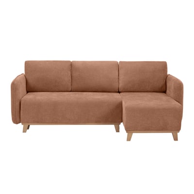 Canapé d'angle convertible et réversible 3-4 places ROMANE MILIBOO