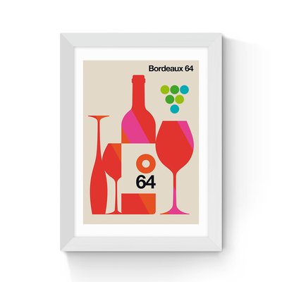 Bordeaux 64 by Bo Lundberg EAST END PRINTS