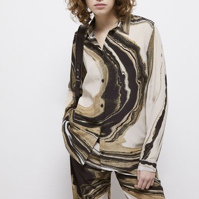 Chemise en soie, manches longues THE KOOPLES