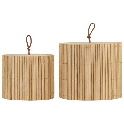 Boites bambou rangement  set de 2 IB LAURSEN
