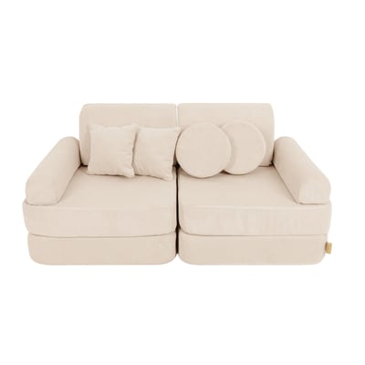 Canapé modulable velours SLIMCORDE MEOW BABY