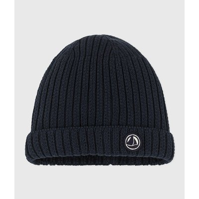 Bonnet en tricot doublé polaire PETIT BATEAU