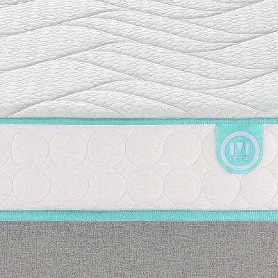 Ensemble. matras in schuim + bedbodem, LE TOUT TONIQUE MERINOS