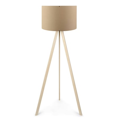 Lampadaire trépied en bois KILIS PIER IMPORT