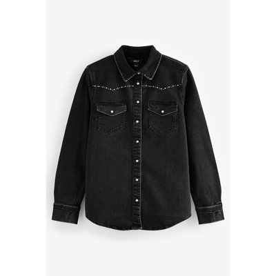 Chemise cintrée sans couture style western NEXT
