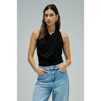 HAUT DRAPÉ SALSA JEANS