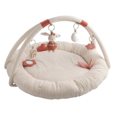 Tapis d'éveil rond en bouclette coton bio SAUTHON