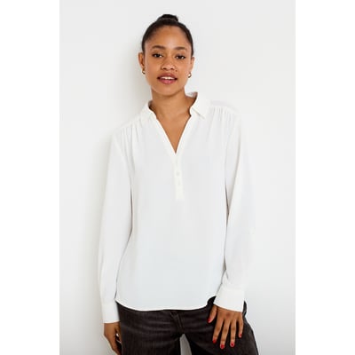 Blouse droite manches longues CACHE CACHE