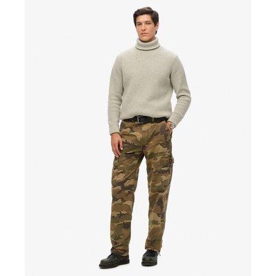 Pantalon cargo baggy en coton biologique SUPERDRY