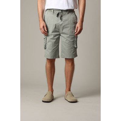 Short cargo en coton avec taille élastiquée et cordon BASIMI DEELUXE