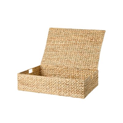 Panier de rangement XL pour dessous de lit en jacinthe d’eau VERTBAUDET