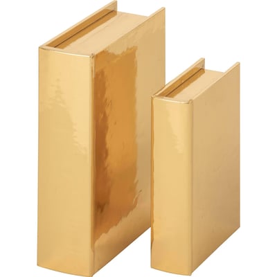 Set de 2 boîtes brillantes en bois RECOLLECTION