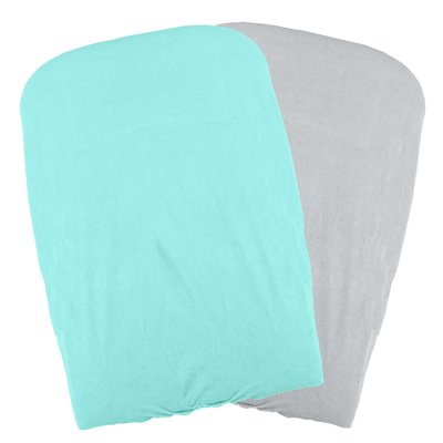 Lot de 2 housses de matelas à langer DOMIVA
