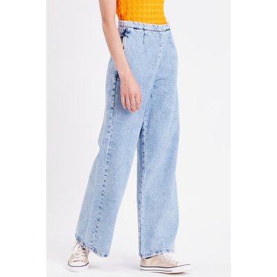 Jeans large zippé CACHE CACHE