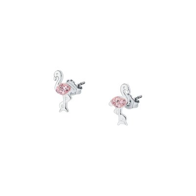 Boucles d'oreilles en argent 925 et cristal CLEOR