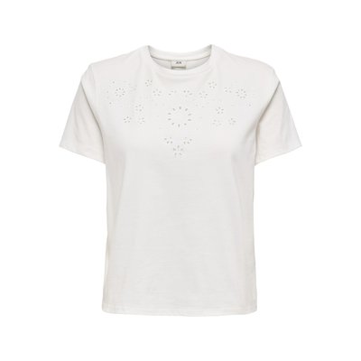 T-shirt de gola redonda, mangas curtas JDY