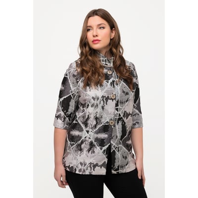 Blazer, motif à carreaux en jacquard ULLA POPKEN
