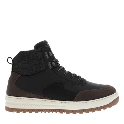 Baskets montantes cuir talon plat BULLBOXER