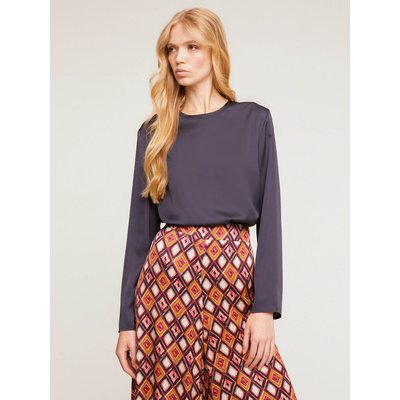 Blouse en satin à manches longues MOTIVI