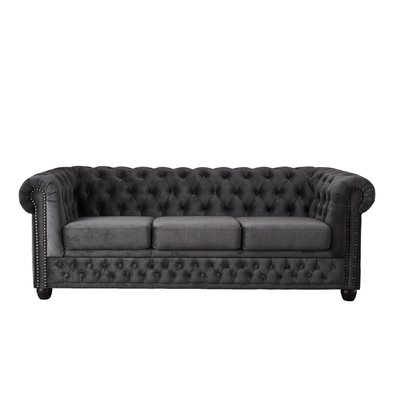 Canapé Chesterfield 3 places - WILLIAM LISA DESIGN