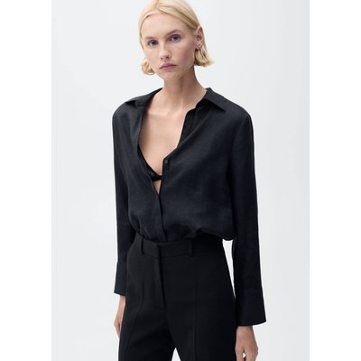 Chemise regular-fit lin MANGO