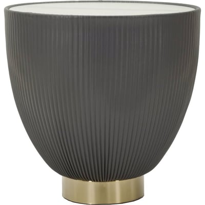 Table basse ronde effet marbre GLAM RECOLLECTION