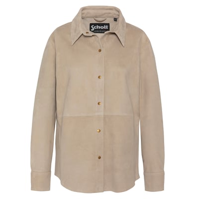 Chemise en chèvre velours SCHOTT
