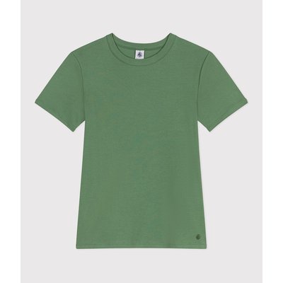 Camiseta de algodón liso, cuello redondo l'Iconique PETIT BATEAU