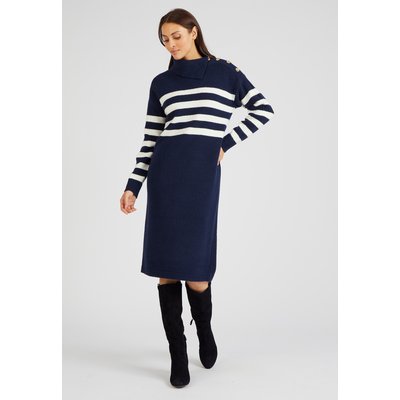 Robe-pull esprit marinière DAMART