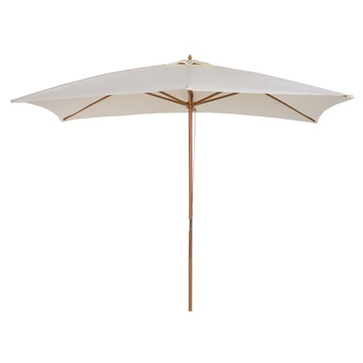 Parasol de terrasse Bois Beige OUTSUNNY
