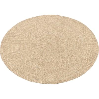 Tapis rond en fibre naturelle pour terrasse RECOLLECTION