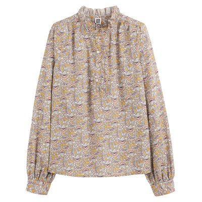 Blouse col victorien, manches longues LA REDOUTE COLLECTIONS