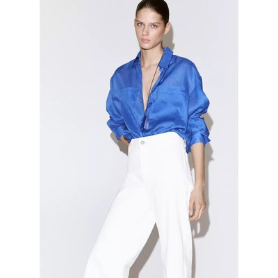 Jean style jupe-culotte Catherin taille haute MANGO