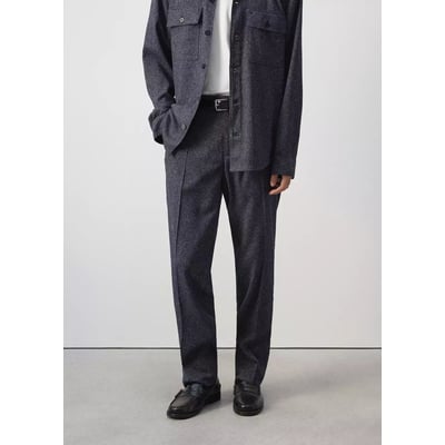 Pantalon regular-fit texturé MANGO MAN