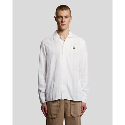 Chemise en coton à carreaux texturé LYLE & SCOTT