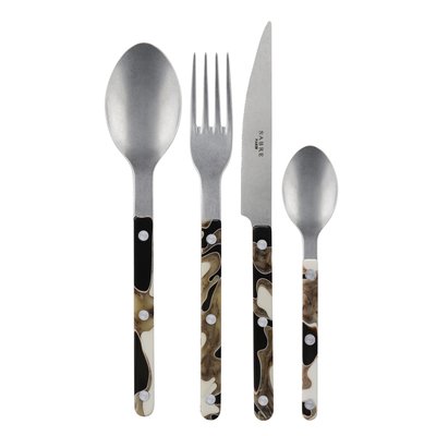 Set de 4 couverts de table, Bistrot Vintage Dune SABRE
