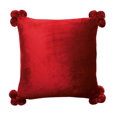 Coussin Tender pompons VIVARAISE