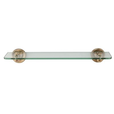 Tablette verre et laiton SIGNATURE