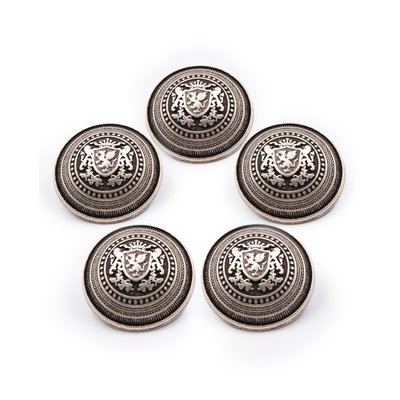 Lot de 5 boutons officier PHILDAR
