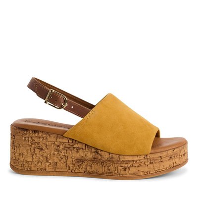 Sandale à talon en cuir TAMARIS