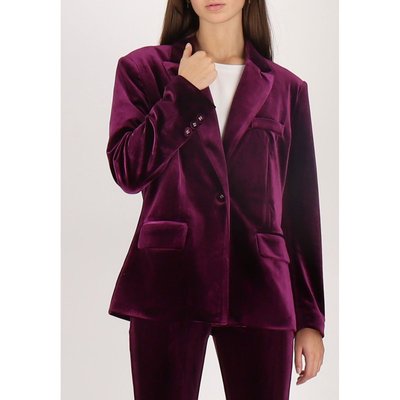 Veste velours violette La Redoute