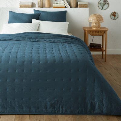 Couvre lit boutis matelassé microfibre lavée, Loja LA REDOUTE INTERIEURS
